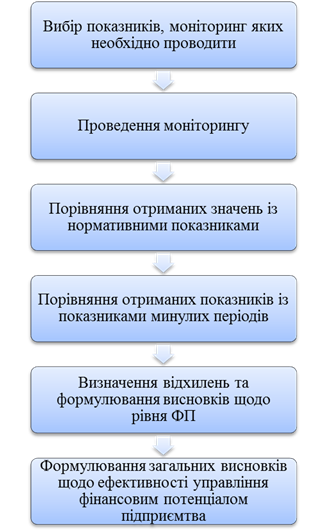 Етапи моніторингу в системі механізму ФПП.