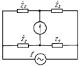 Одинарный мост переменного тока для измерения комплексных сопротивлений.