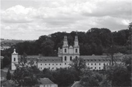 Вплив монастиря отців Василіан на архітектуру міста Бучача.